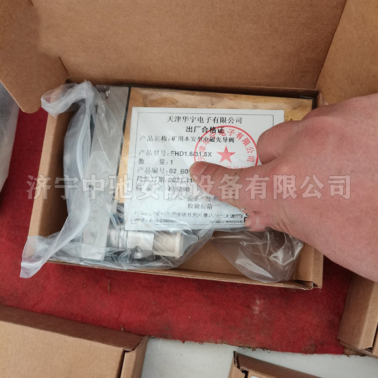 FHD1.6/31.5X礦用本安型電磁先導(dǎo)閥|天津華寧電子有限公司