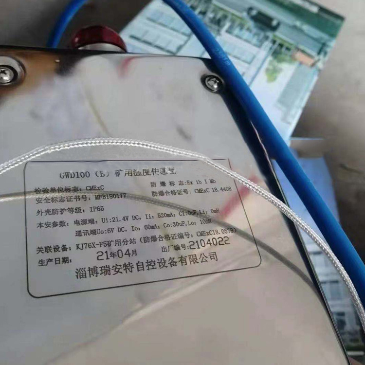 GWSD100/98礦用溫濕度傳感器|淄博瑞安特自動(dòng)化設(shè)備有限公司