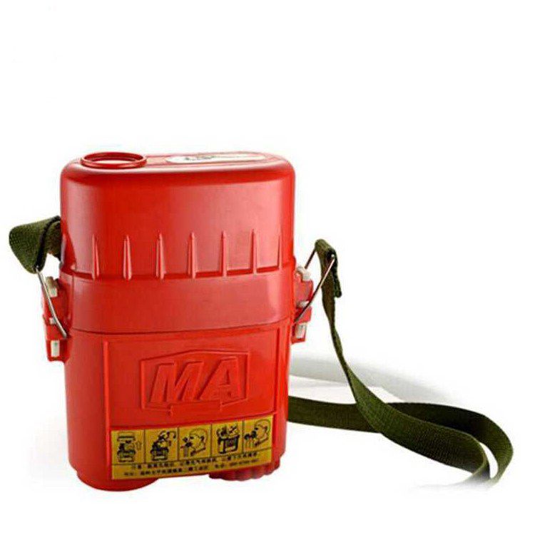 礦用便攜式隔絕呼吸器120分鐘壓縮氧自救器