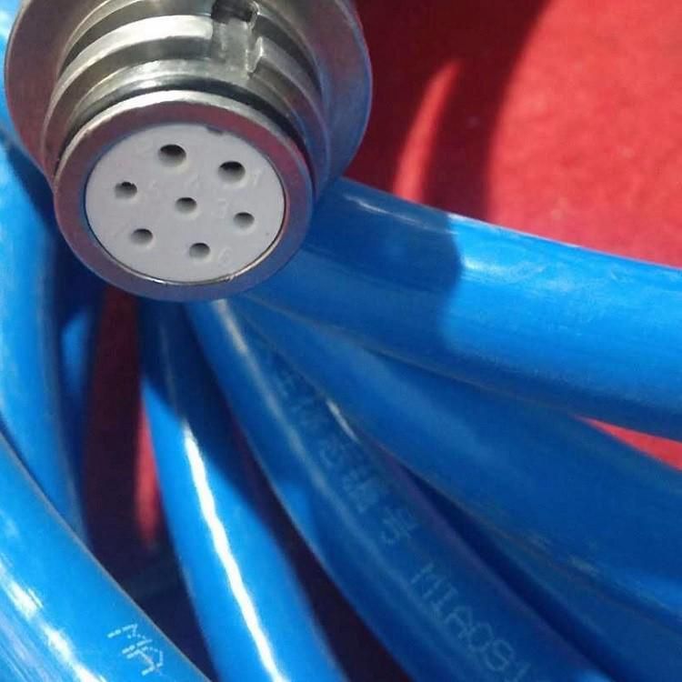 MHYBV-7-1-16礦用通信拉力電纜通訊帶航空插頭接頭 天津華寧電子有限公司
